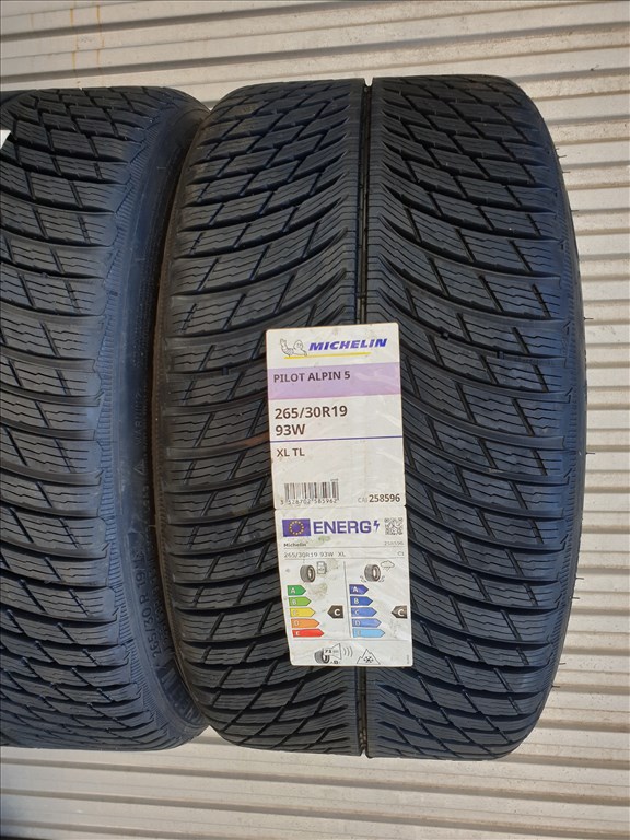  265/30 19 Michelin Pilot Alpin 5 3. kép
