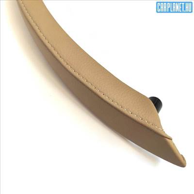 BMW X5 X6 (E70/E71) ajtóbehúzó, kapaszkodó külső bőrözött borítás bézs