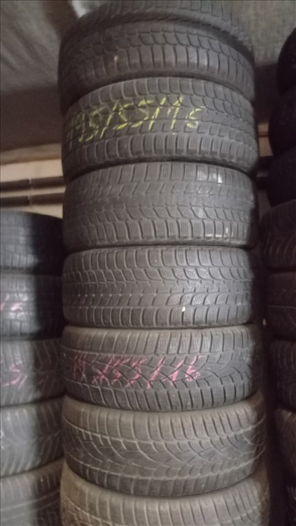  195/5516" használt Dunlop téli gumi gumi 1. kép