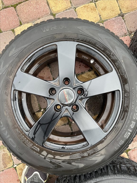  5x110 lyukosztású 6J 15" használt Dezent alufelni 2. kép