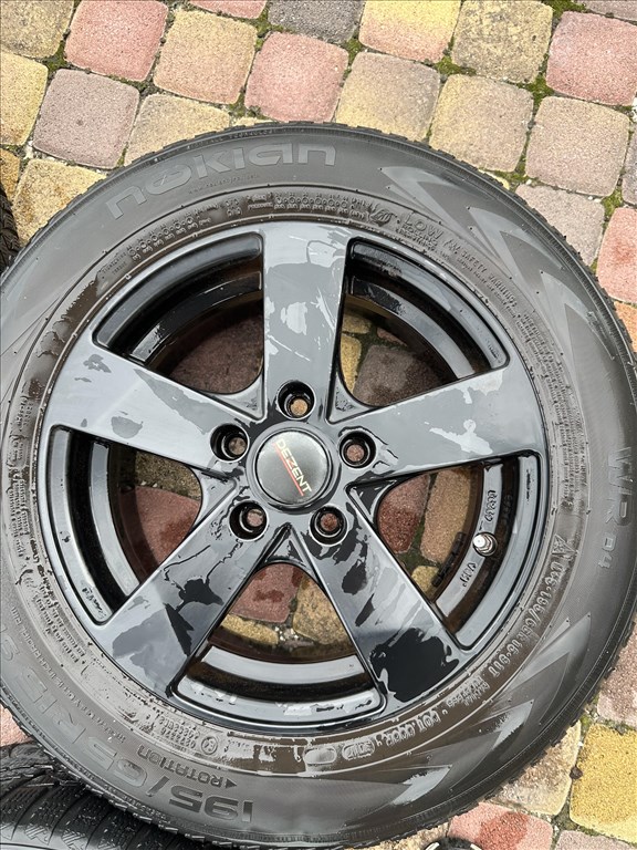  5x110 lyukosztású 6J 15" használt Dezent alufelni 3. kép