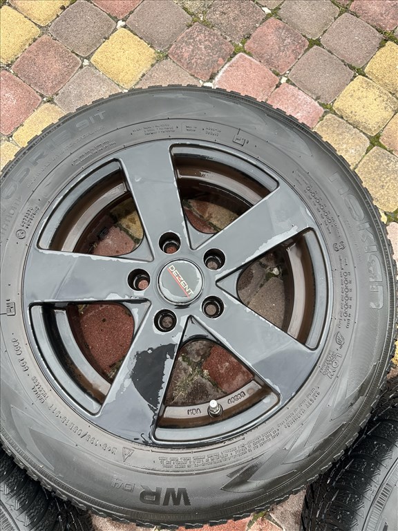  5x110 lyukosztású 6J 15" használt Dezent alufelni 4. kép