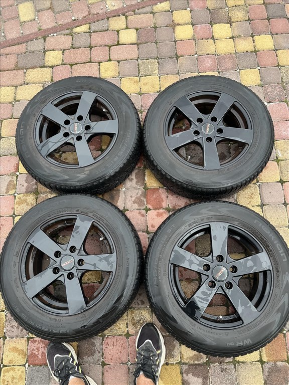  5x110 lyukosztású 6J 15" használt Dezent alufelni 5. kép