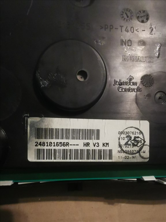 Dacia Logan II 1.5dci kilométeróra /műszeregység ( 248101656r 6. kép