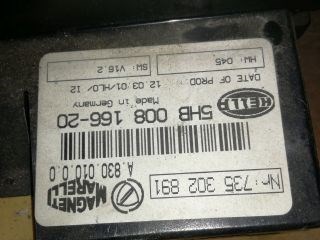 Lancia Lybra Fűtéskapcsoló (digit klímás) *117107* 5hb00816620 3. kép