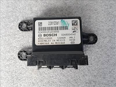 Opel Astra J parkoló asszisztens vezérlő elektronika  22810361