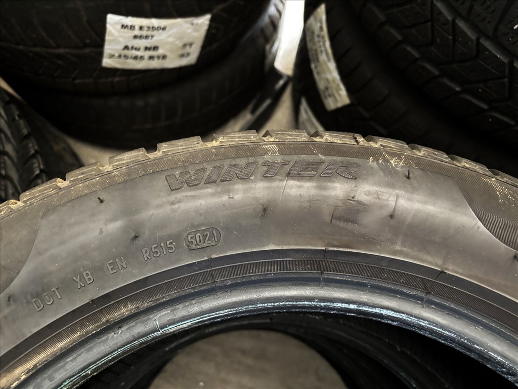 225/55 r17 Pirelli 2021 téligumi 4db eladó 225/55r17 garnitúra 7. kép