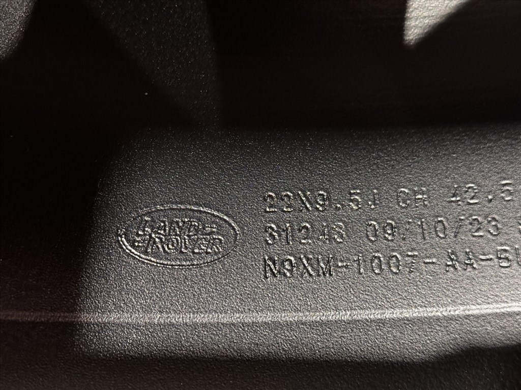 R22 Original Land Rover 9.5J ET42.5 - N9XM-1007-AA  1db alufelni felni 4. kép