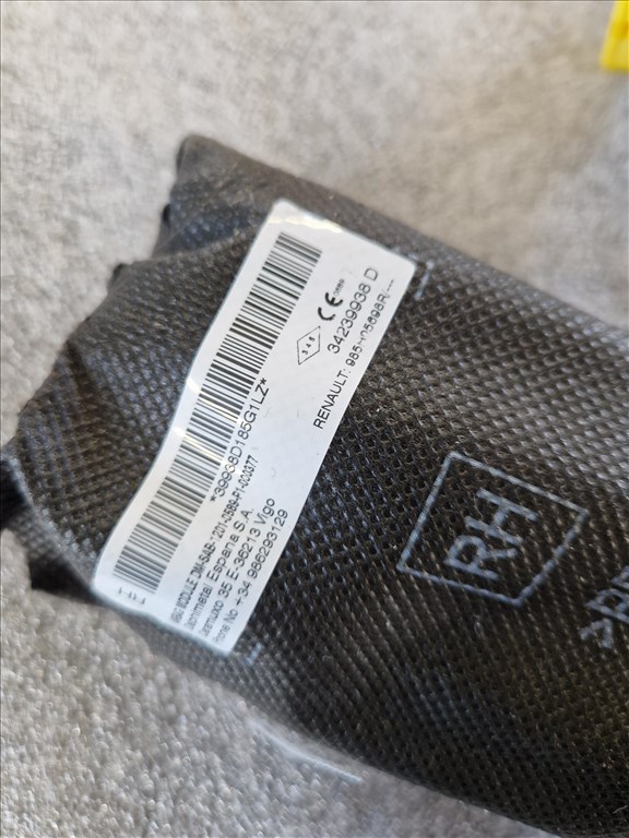 DACIA DUSTER II jobb ülés oldallégzsák 34239938D 2. kép
