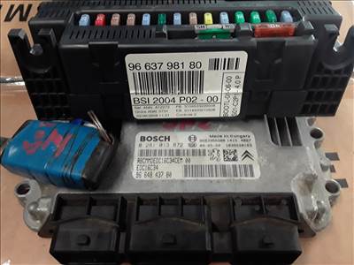 Peugeot 308 ECU BSI Szett BSI 2004 P02-00