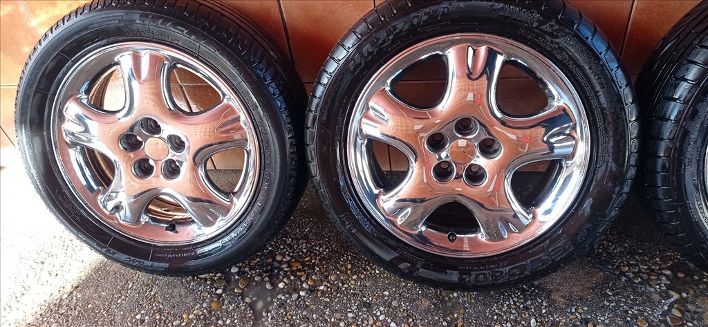 CHRYSLER PT CRUISER 16" KROM FELNI 5X100 NYÁRI 205/55R16 GUMIVAL OLCSÒN!!! 2. kép