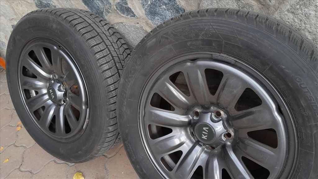 Kia Sportage-Hyundai Tucson 17- es komplett téli kerékszett TPMS-el 7. kép