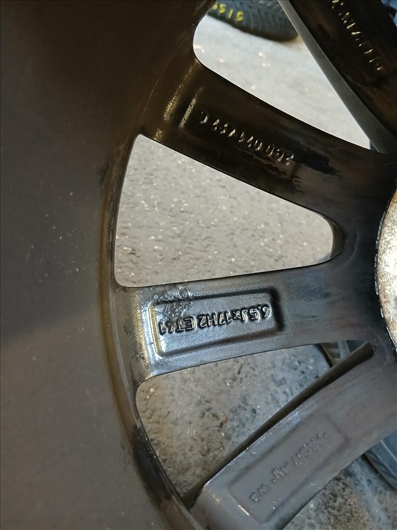  Gyári 5x112 17" újszerű, 215/55R17  újszerű Continental 2021 téli gumikkal 4. kép