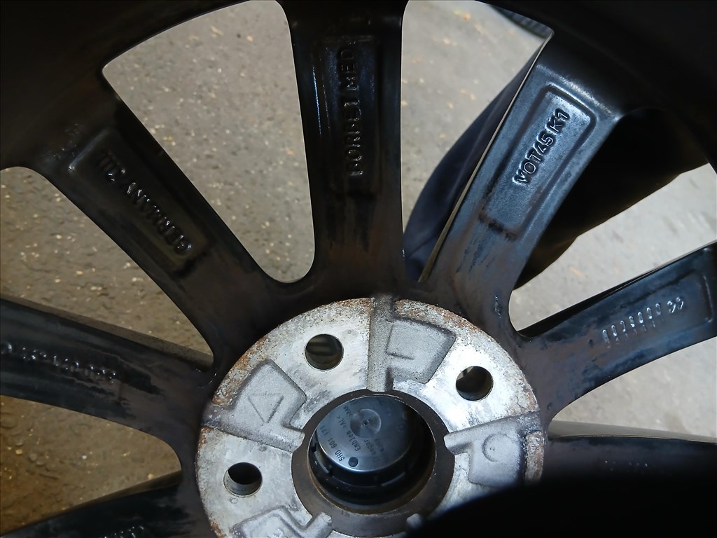  Gyári 5x112 17" újszerű, 215/55R17  újszerű Continental 2021 téli gumikkal 5. kép