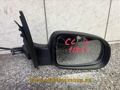 Opel Corsa C jobb visszapillantó tükör - ezüst mechanikus állítású