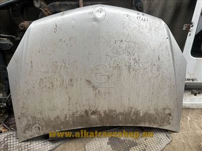 Opel Astra H motorháztető- géptető - ezüst - sérült