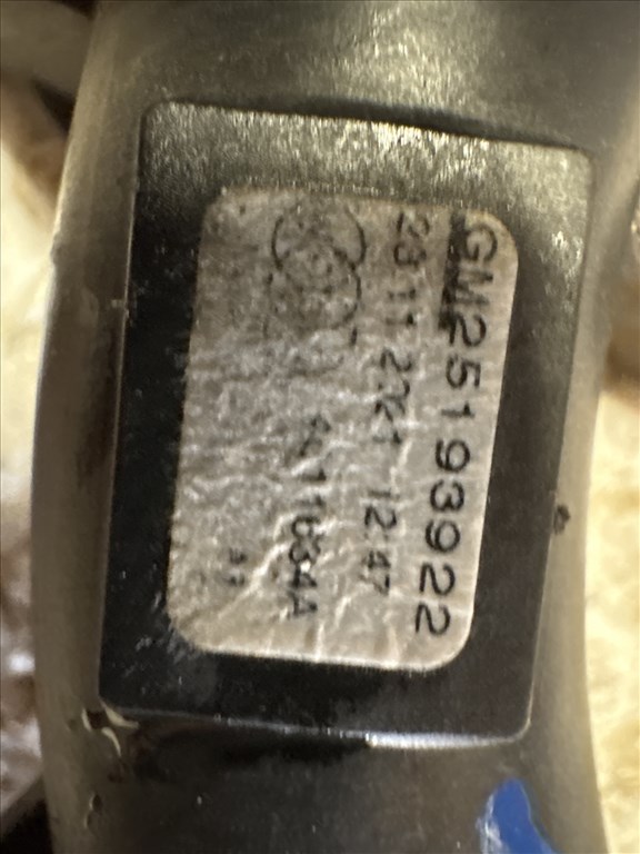 Opel Astra J 2009-2015 Vízcső Csonk 5193922 3. kép