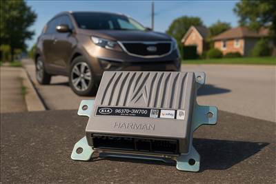 Kia Sportage (SL) 2.0 CRDi 4WD audio / erősítő (amplifier) + felfogató