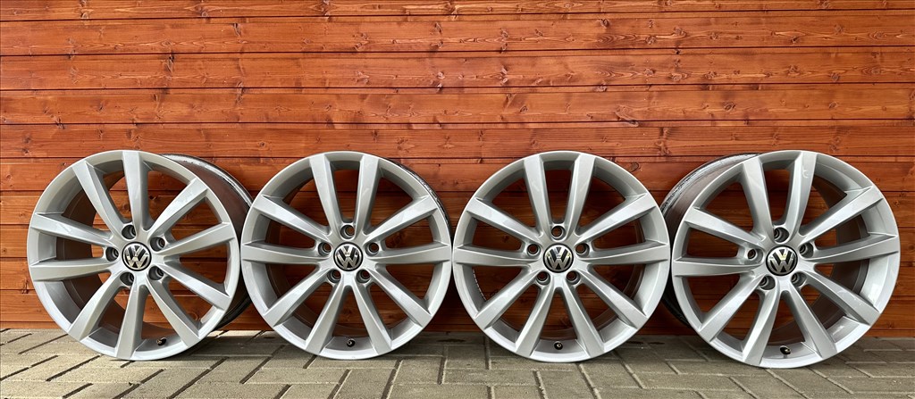  5x112 lyukosztású 7,5J 17" Volkswagen (gyári felni) alufelni 5. kép