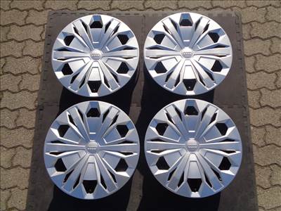 VW-Audi gyári lemezfelni 17-es, 5×112-es, dísztárcsával újszerűen eladó. 