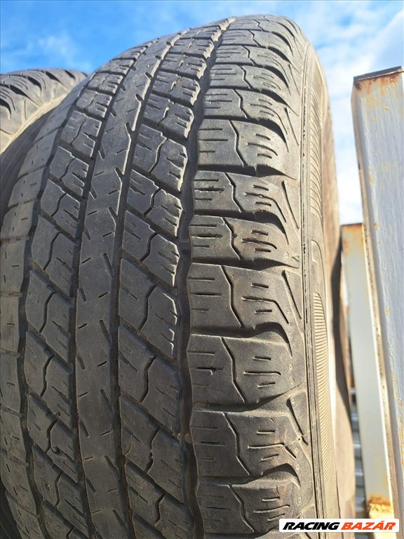  15" használt (gyári felni) alufelni, rajta 255/70 használt Goodyear nyári gumi gumi  3. kép