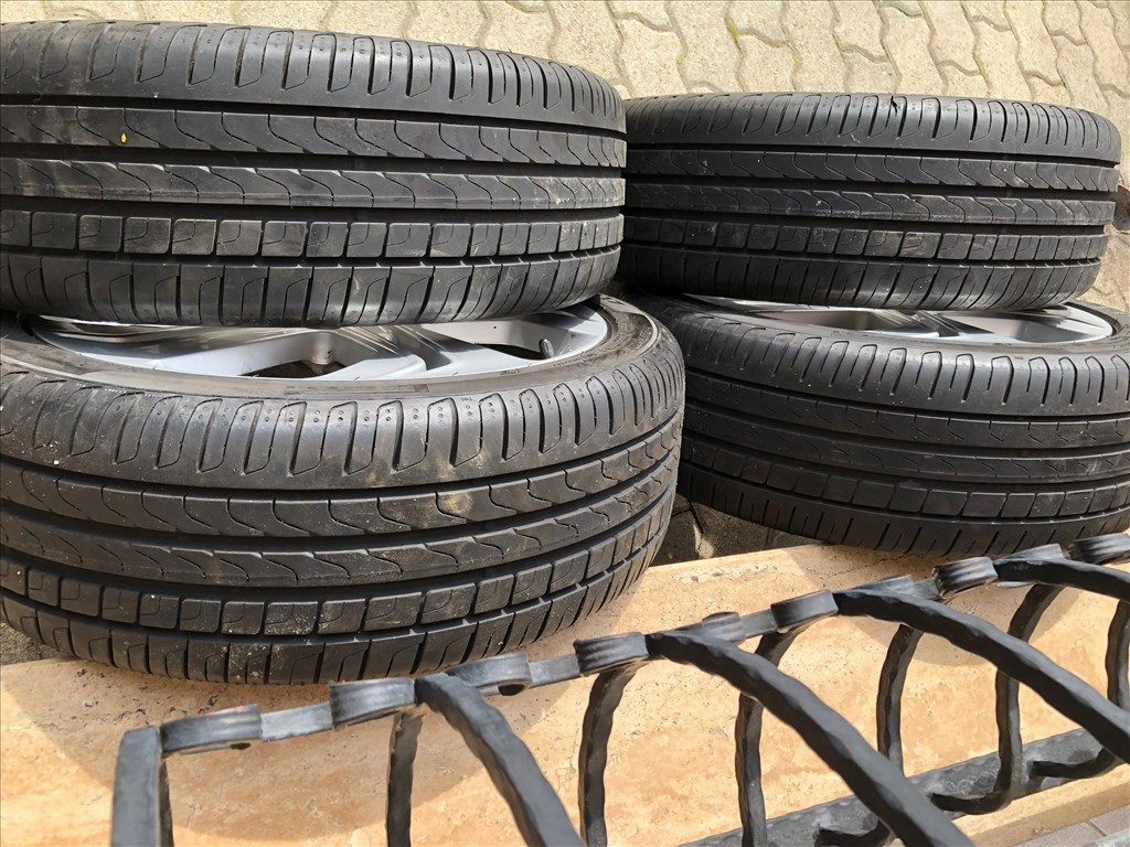 17 colos gyári Hyundai alufelni 4x100 nyári gumi 17 col 14. kép