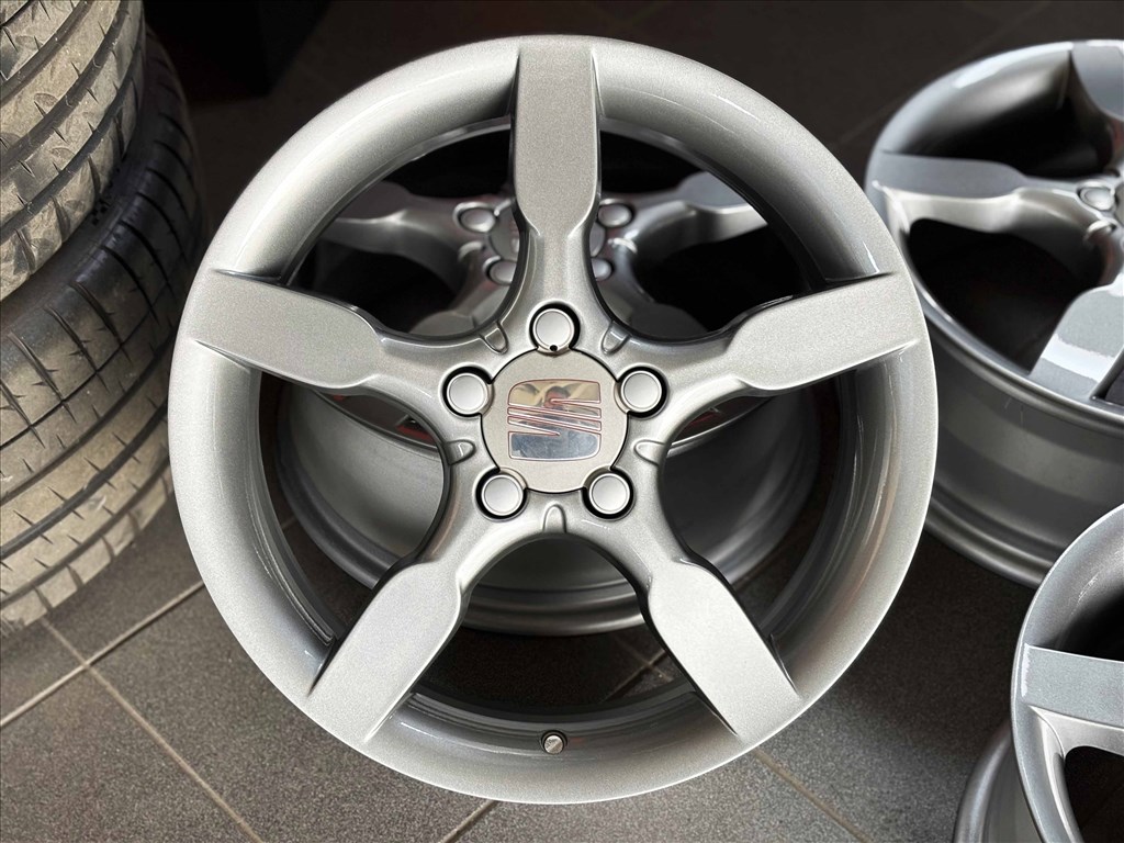 Seat 17" 5x112 gyári alufelni eladó 17 coll Toledo 5p Altea Leon 1. kép