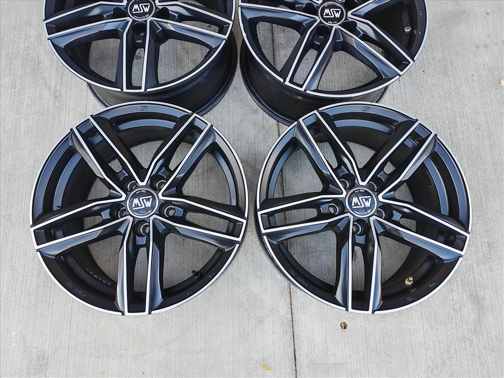 17" 5x112 O.Z MSW alufelni szett! 3. kép