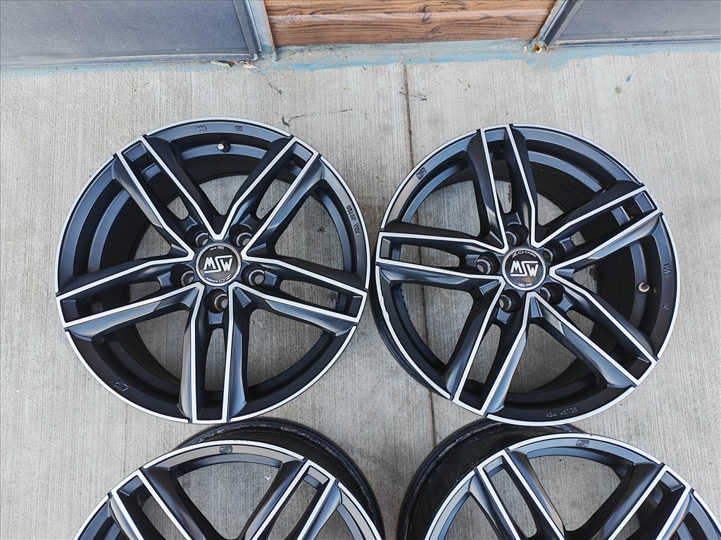 17" 5x112 O.Z MSW alufelni szett! 4. kép