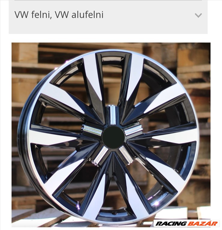  5x120 lyukosztású 8JJ 18" új alufelni 1. kép