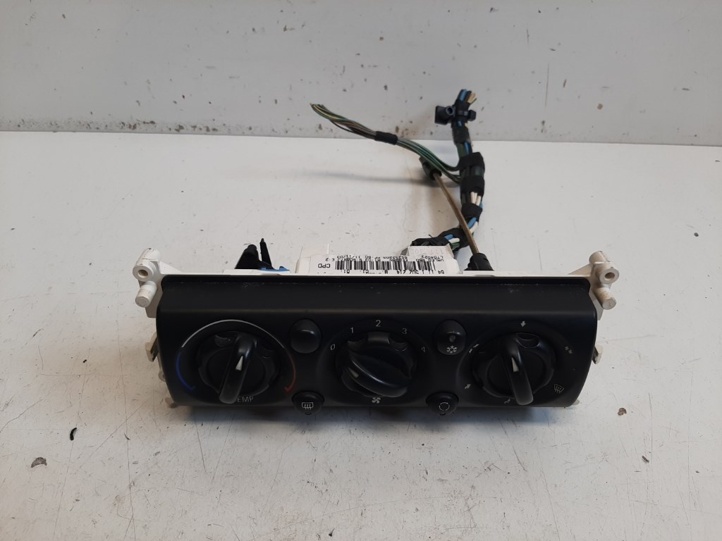 Mini cooper (R50/R53) fûtéskapcsoló (fûtés kapcsoló) 64111502214 1. kép