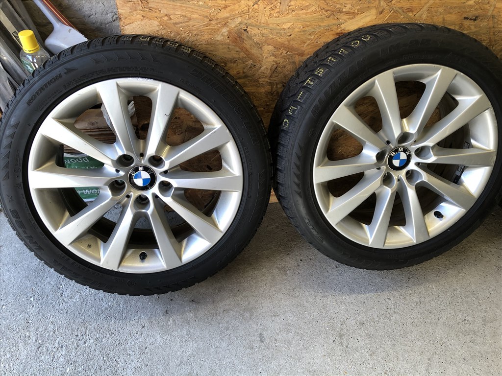 18 colos Bmw alufelni f10, f11, 5-ös téli gumi 18 col 245/45/18 téli gumi 6. kép