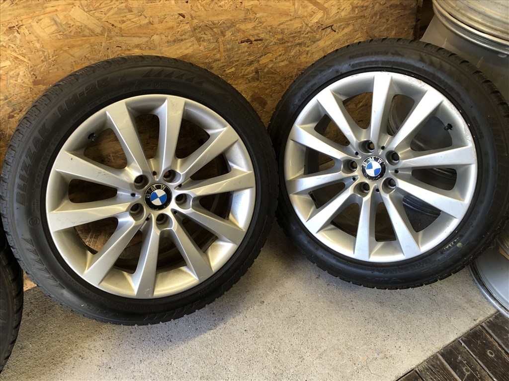 18 colos Bmw alufelni f10, f11, 5-ös téli gumi 18 col 245/45/18 téli gumi 7. kép