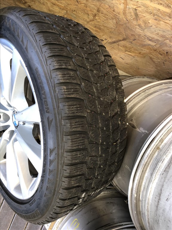 18 colos Bmw alufelni f10, f11, 5-ös téli gumi 18 col 245/45/18 téli gumi 10. kép