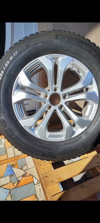  Eladó Mercedes GLC 353 típushoz gyári téli kerék garnitúra 5x112 lyukosztású 17" méretű  1. kép