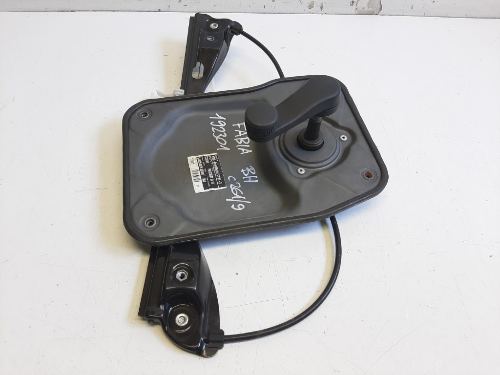 Skoda Fabia (5J) bal hátsó Ablakemelõ szerkezet mechanikus 5J4839401B 1. kép