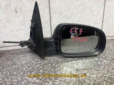 Opel Corsa C jobb visszapillantó tükör - fekete mechanikus állítású