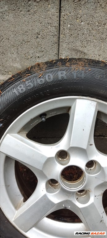  4x100 lyukosztású 6JJ 14" használt Enzo alufelni 2. kép