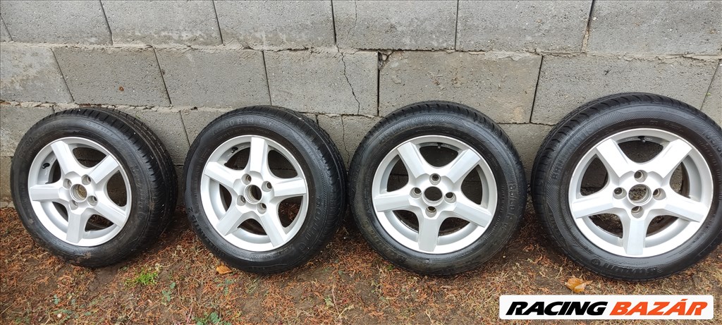  4x100 lyukosztású 6JJ 14" használt Enzo alufelni 1. kép