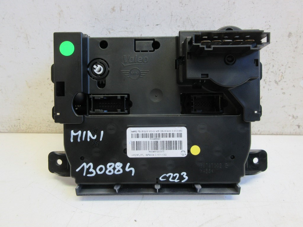 Mini cooper (R56) fûtéskapcsoló (fûtés kapcsoló) 69797002 2. kép