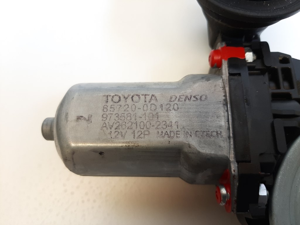 Toyota Yaris (XP90) bal elsõ ablakemelõ motor 857200D120 AV2621002341 3. kép