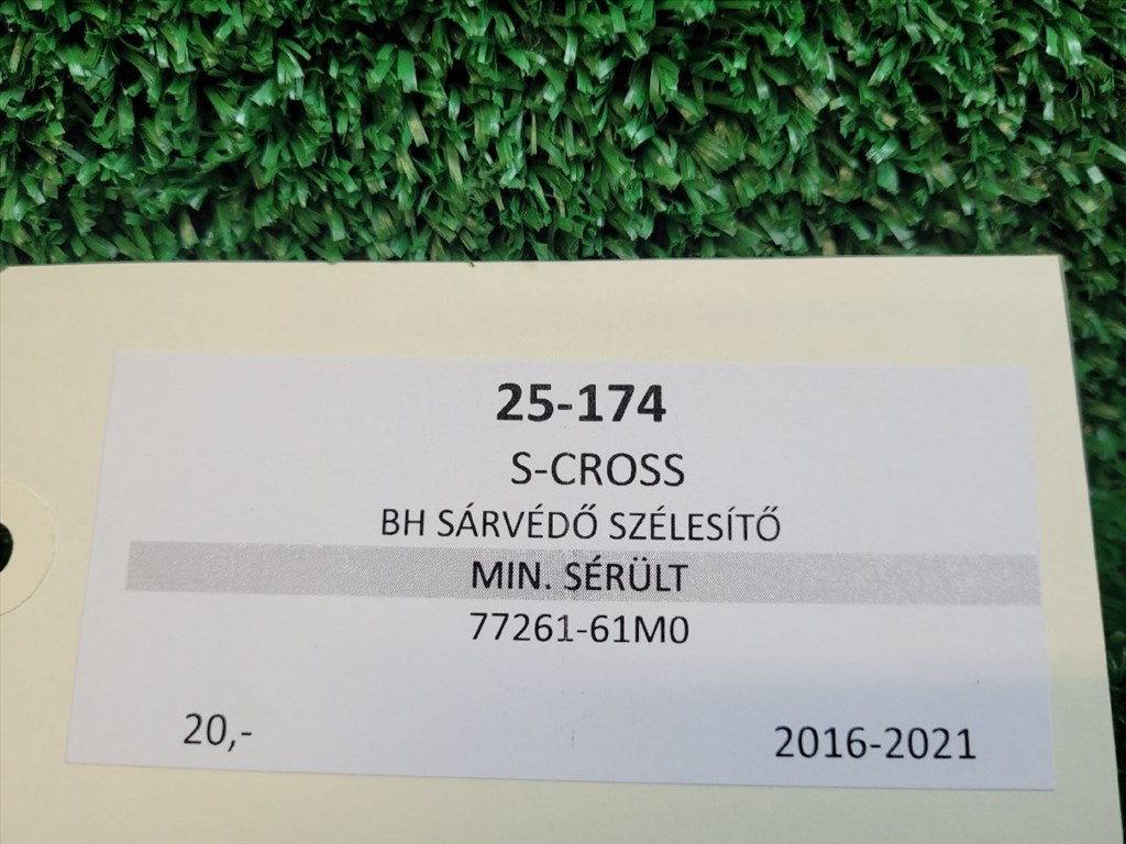 SUZUKI SX4 S-Cross II Bal hátsó Sárvédő Szélesítő 7726161M0 5. kép