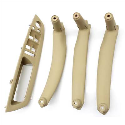 BMW E70/E71 X5-X6 ajtóbehúzó,kapaszkodó Szett Bézs