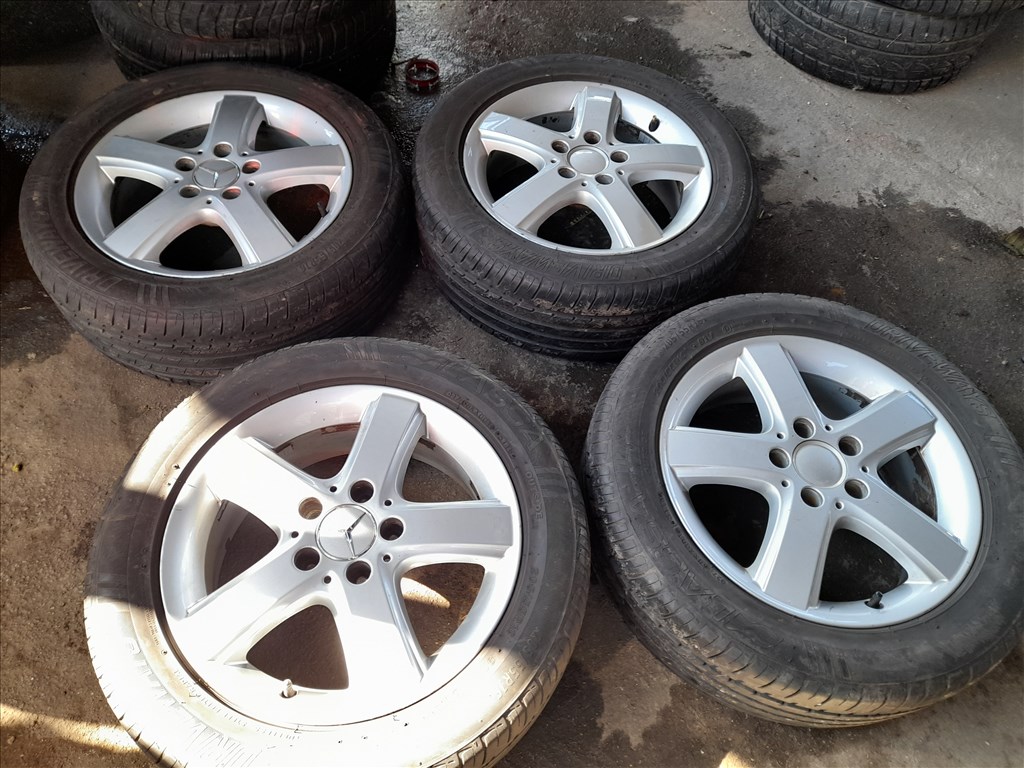  5x112 lyukosztású 6JJ 16" használt (gyári felni) alufelni 4. kép