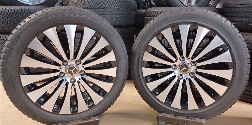 Mercedes W213 5x112 8-9x18 245/45-275/40 R18 téli gumikkal 4db 4. kép