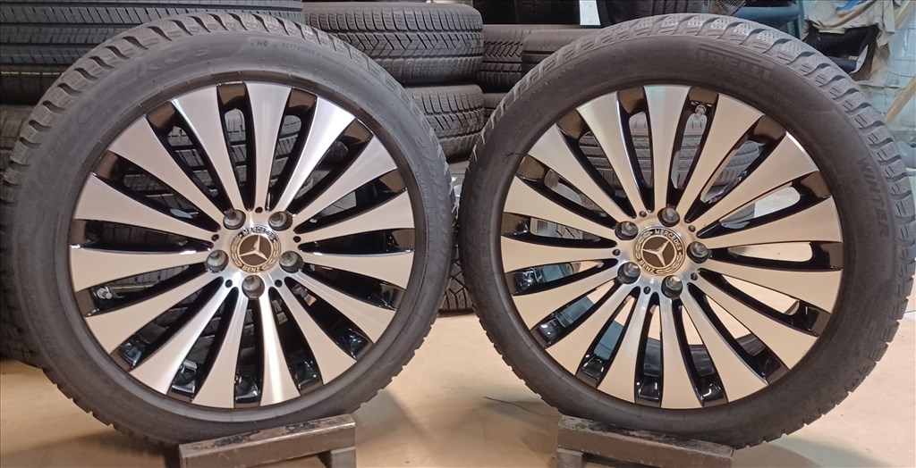 Mercedes W213 5x112 8-9x18 245/45-275/40 R18 téli gumikkal 4db 5. kép