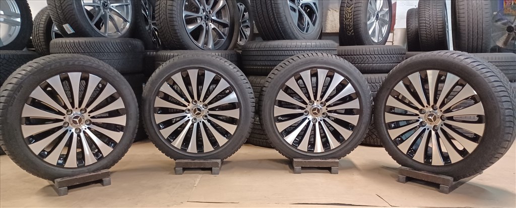 Mercedes W213 5x112 8-9x18 245/45-275/40 R18 téli gumikkal 4db 6. kép