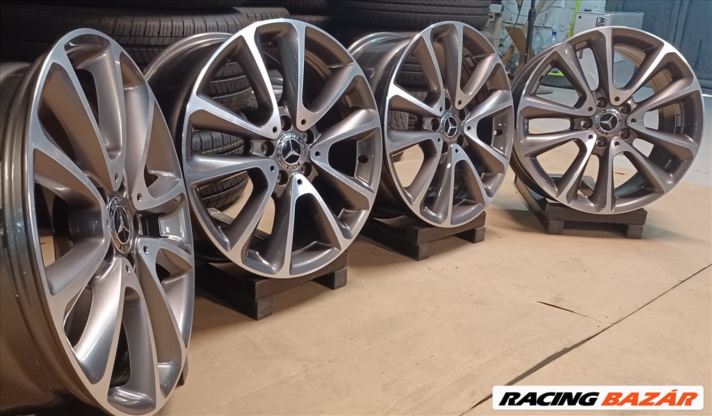 Mercedes E klasse W213 alufelnik 5x112 8x18 ET43 4db 6. kép