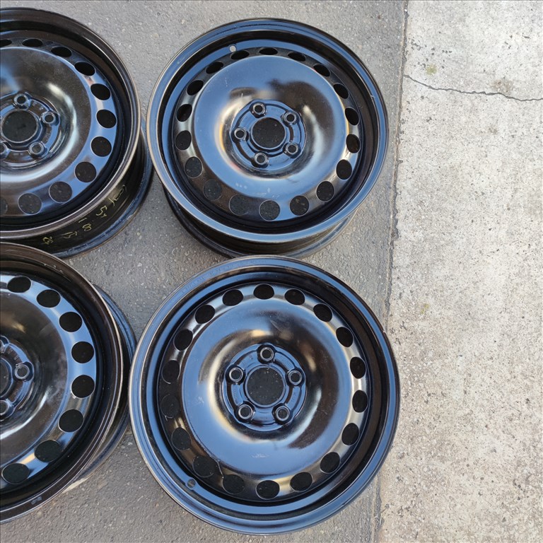 5x100 15 Gyári Volkswagen,seat,skoda lemezfelni 30000ft a 4db/3/ 2. kép
