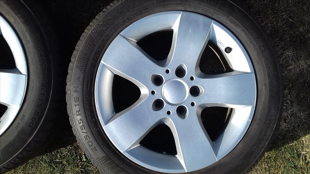  5x112 lyukosztású 7,5JJ 16" használt alufelni Mercedes - Audi Vw Skoda Seat 3. kép